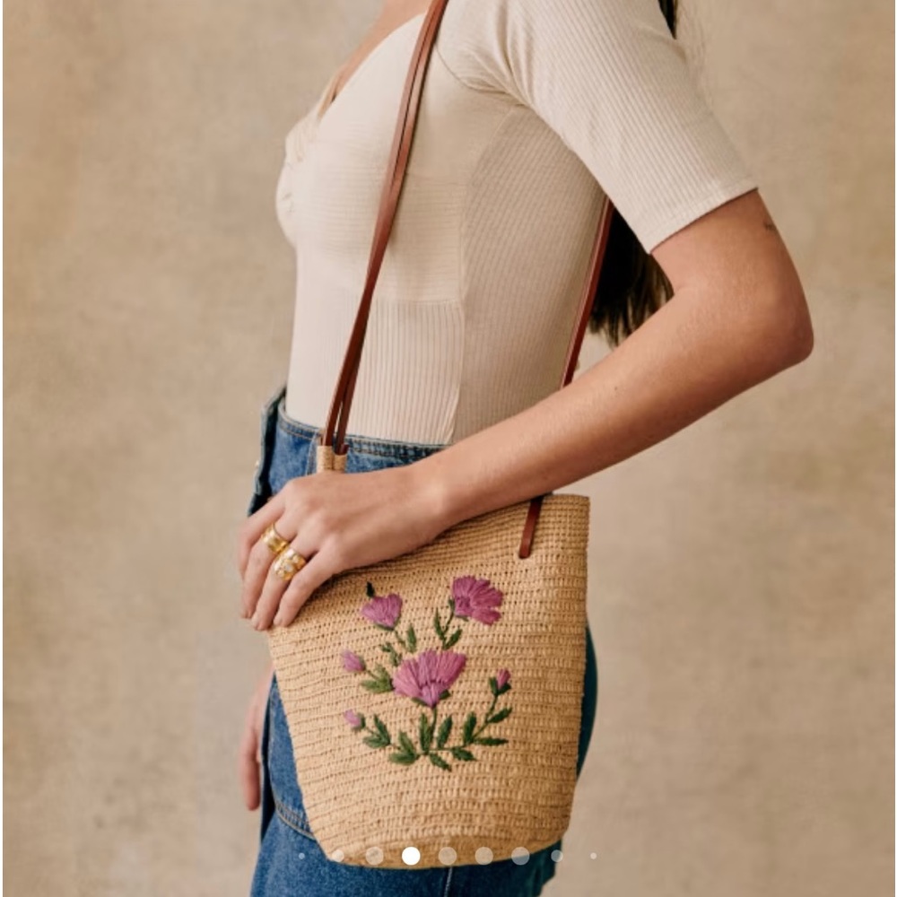 Sezane basket bag